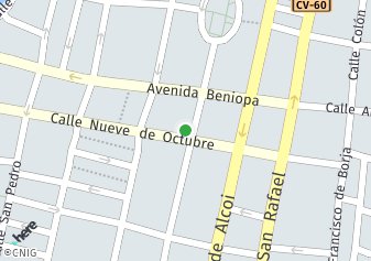 código postal de la provincia de Republica Argentina Avenida Impares Del 51 Al 59 Pares Del 60 Al 68 en Gandia