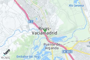 Mapa de Rivas-vaciamadrid