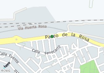 código postal de la provincia de Rosa Paseo en Toledo