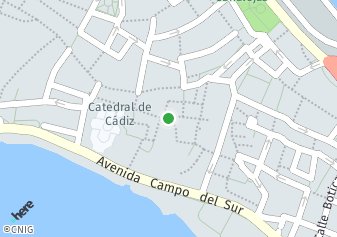código postal de la provincia de San Martin Plaza en Cadiz