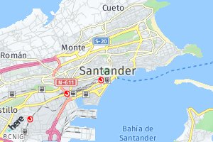 código postal de Santander