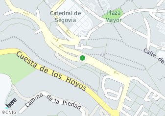 código postal de la provincia de Tilos Paseo en Segovia