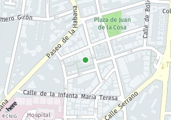 código postal de la provincia de Valparaiso Plaza en Madrid