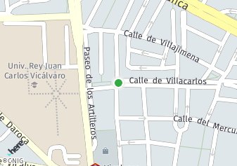 código postal de la provincia de Villacarlos en Madrid