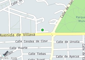 código postal de la provincia de Villava Avenida Impares Del 1 Al 27 en Pamplona Iruna